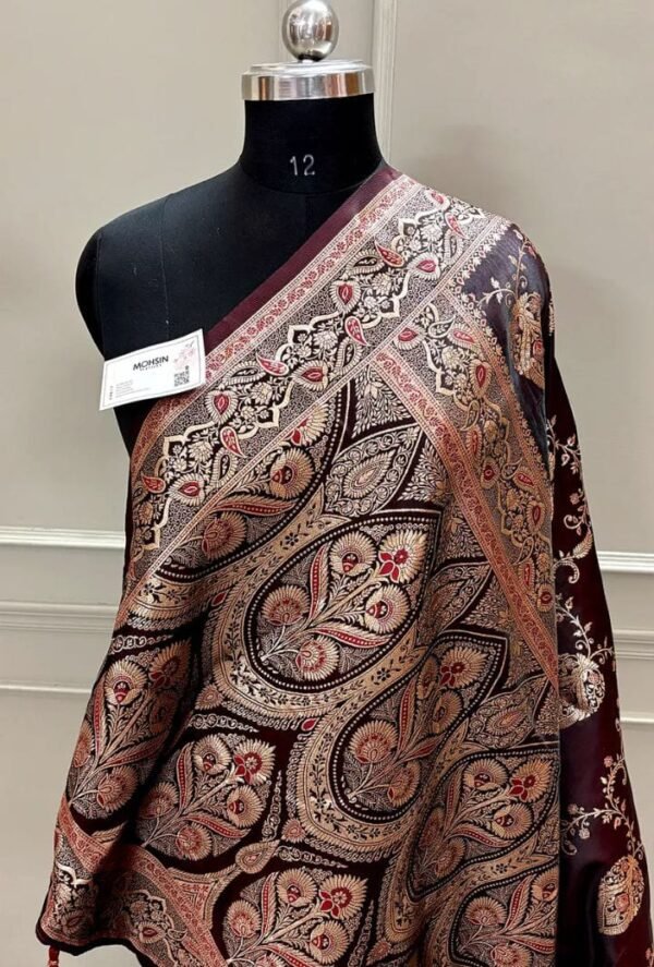 Pure Silk Banarasi Saree - Image 2