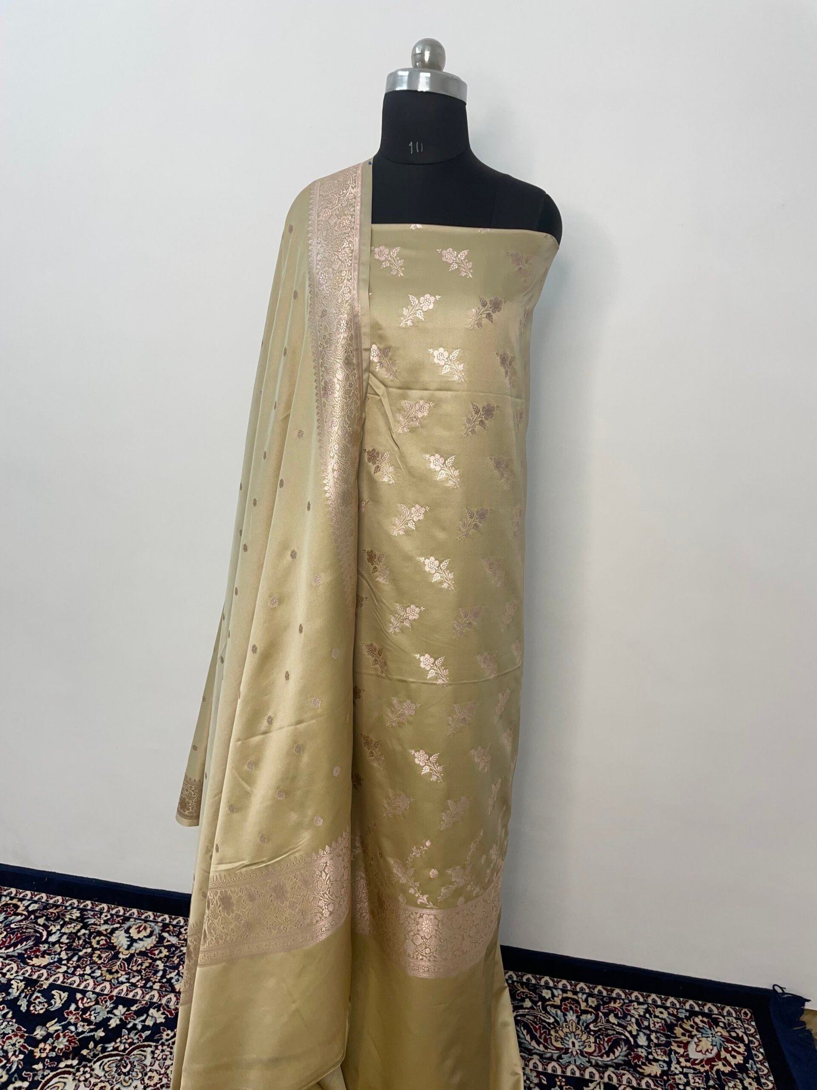 Tussar Premium Mashru Katan Suit - Image 2