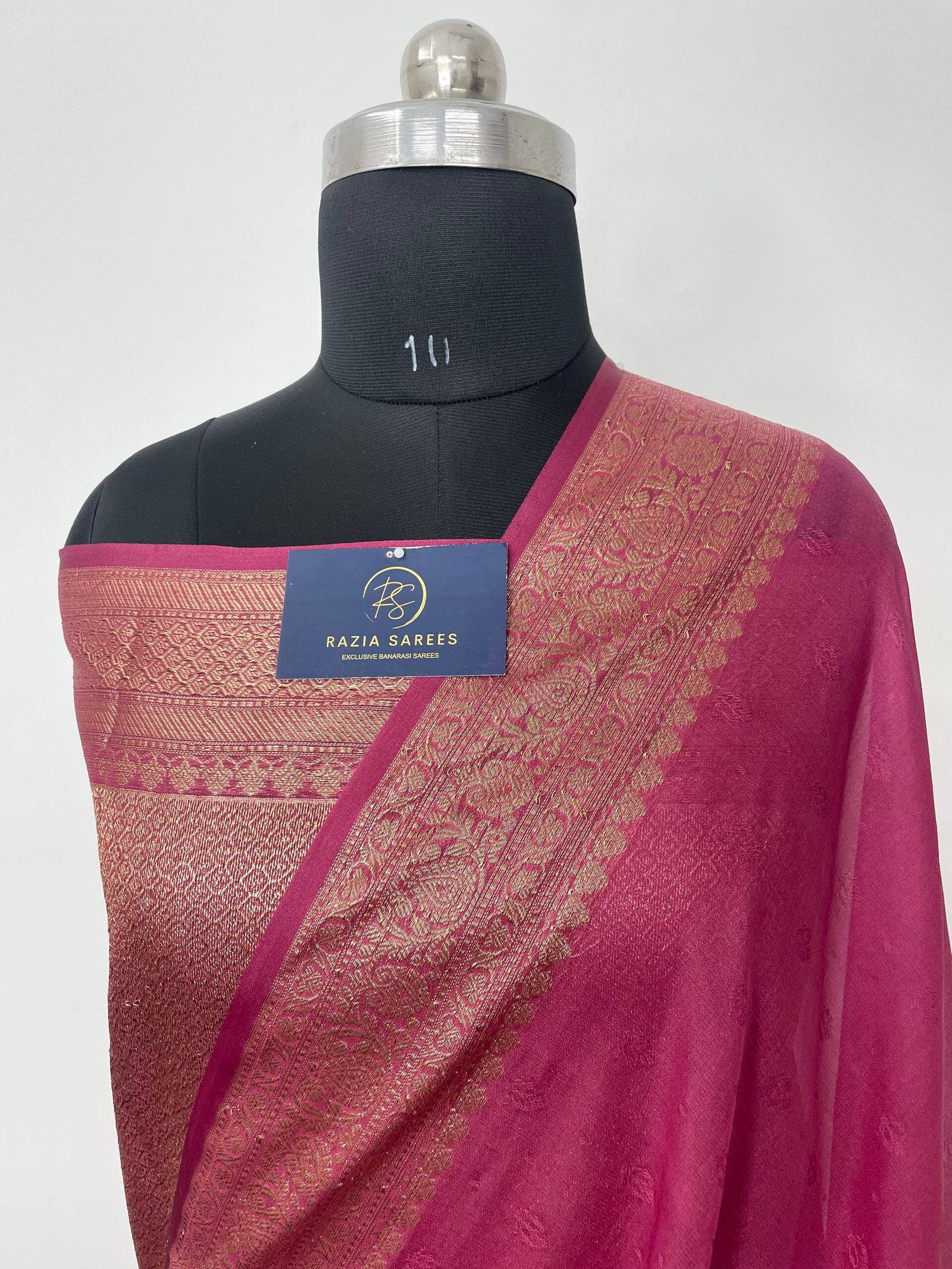 Lovender Semi Khaddi Georgette Silk Saree